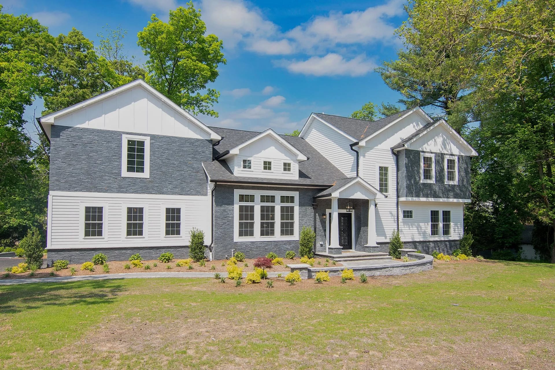Custom home — Franklin Lakes, NJ — site preparation