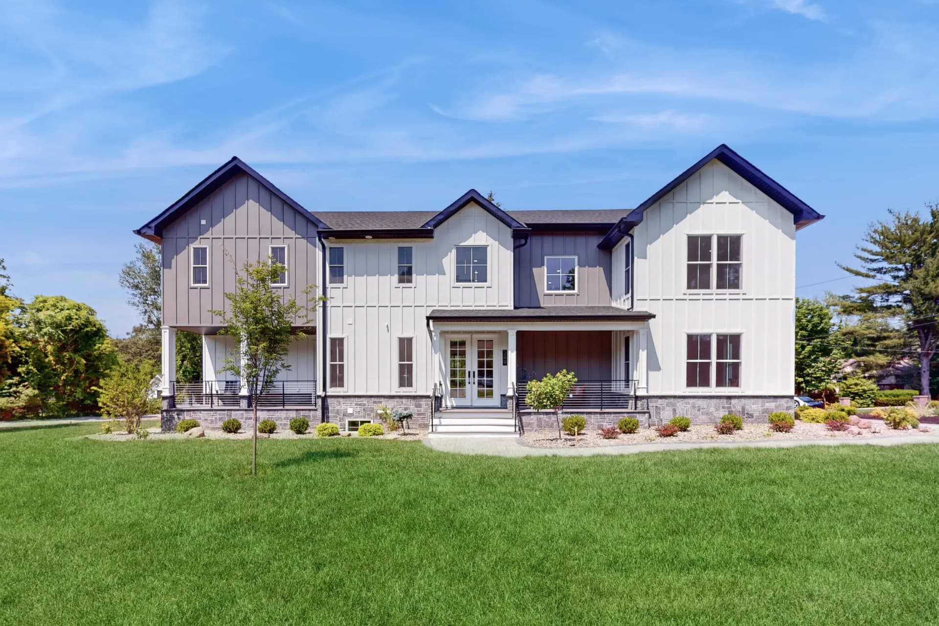 Luxury residence — Woodcliff Lake, NJ — front exterior