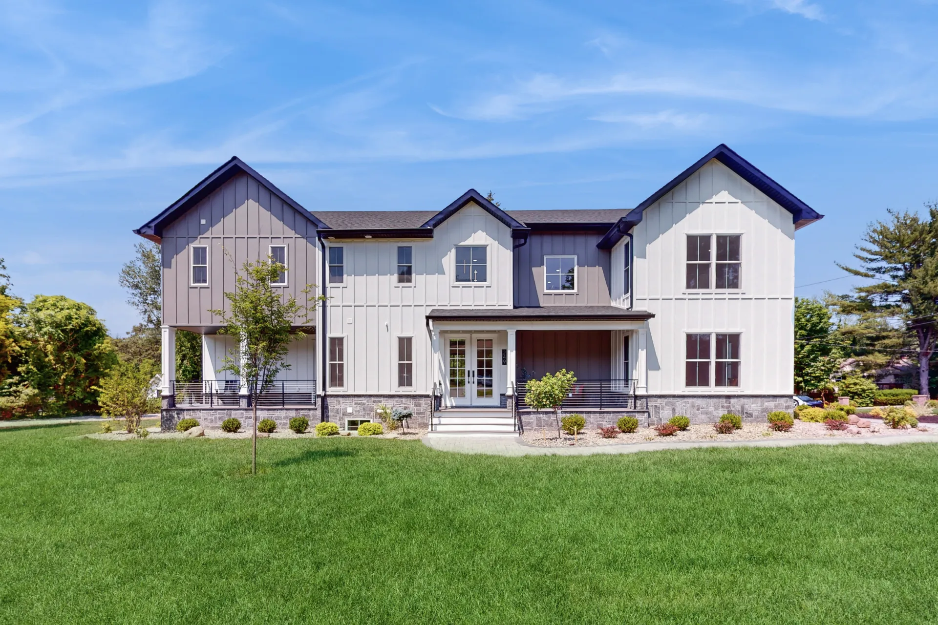 Luxury residence — Woodcliff Lake, NJ — front exterior