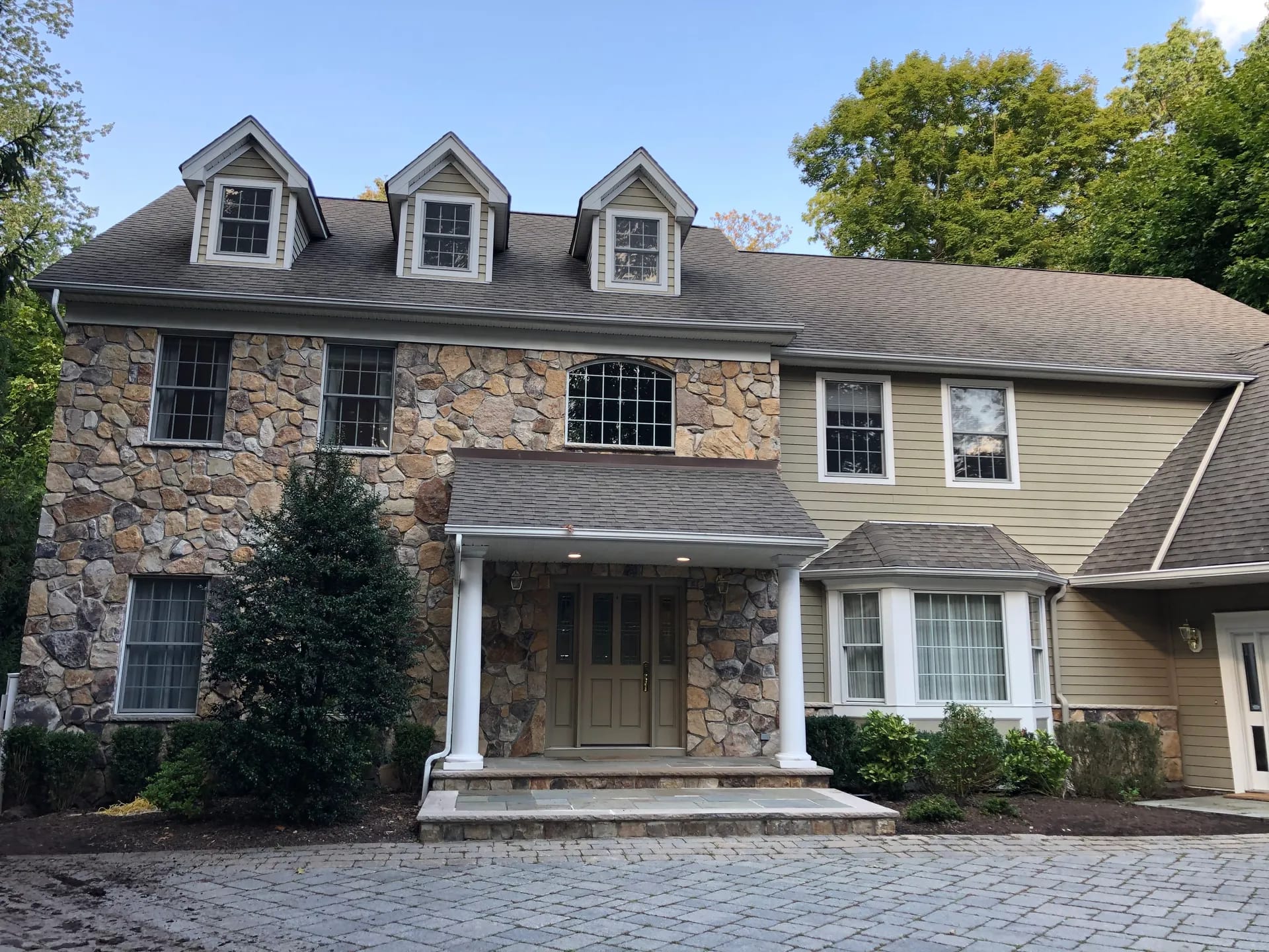 Home exterior before renovation